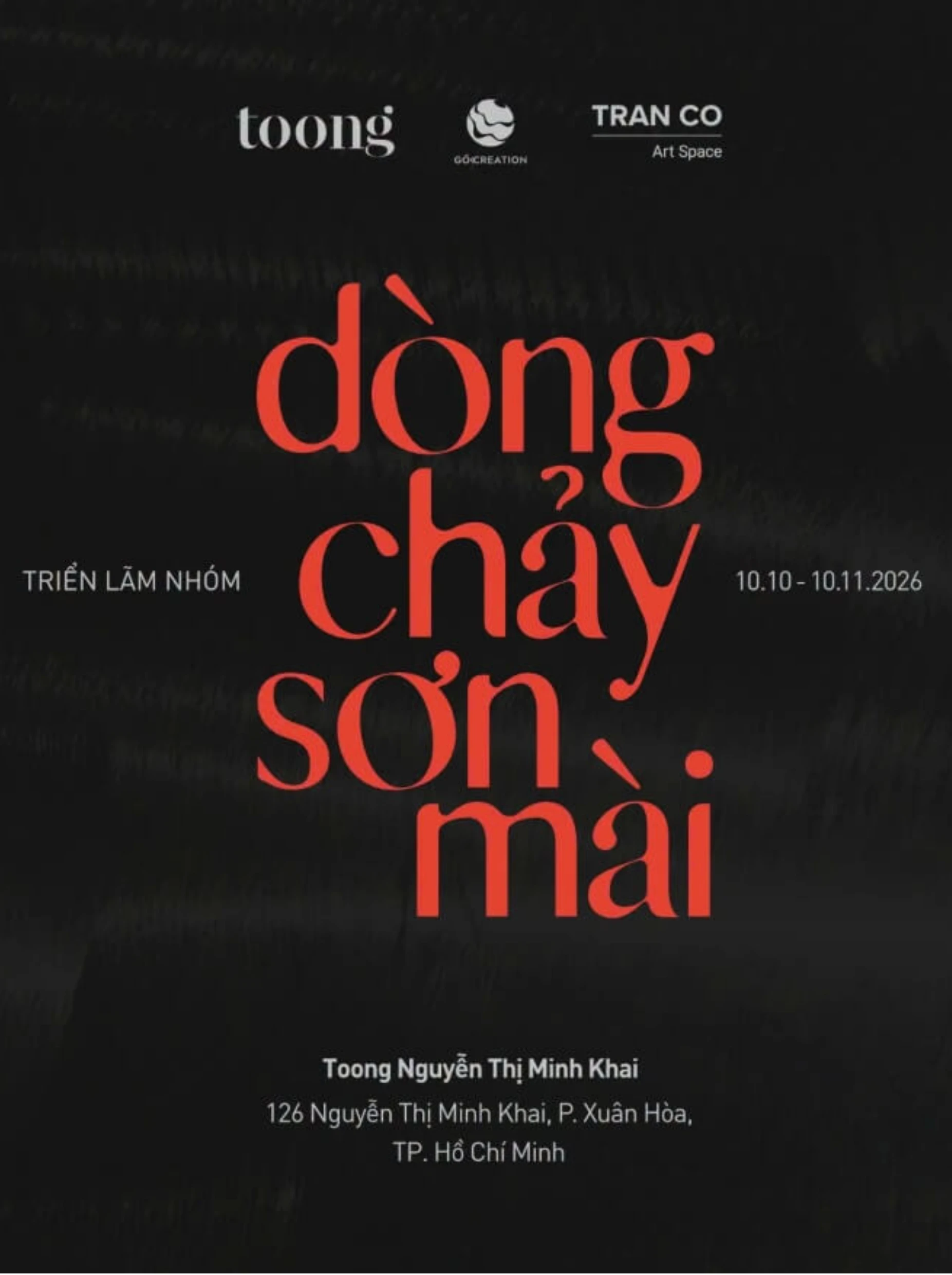 Ảnh minh họa cho Dòng chảy sơn mài